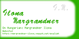 ilona margrandner business card